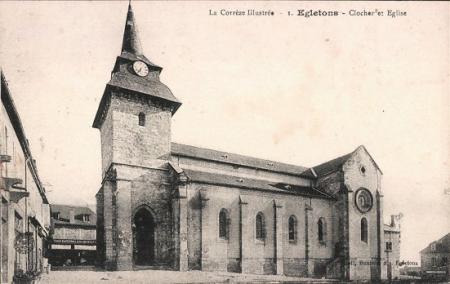 Egletons clocher et eglise