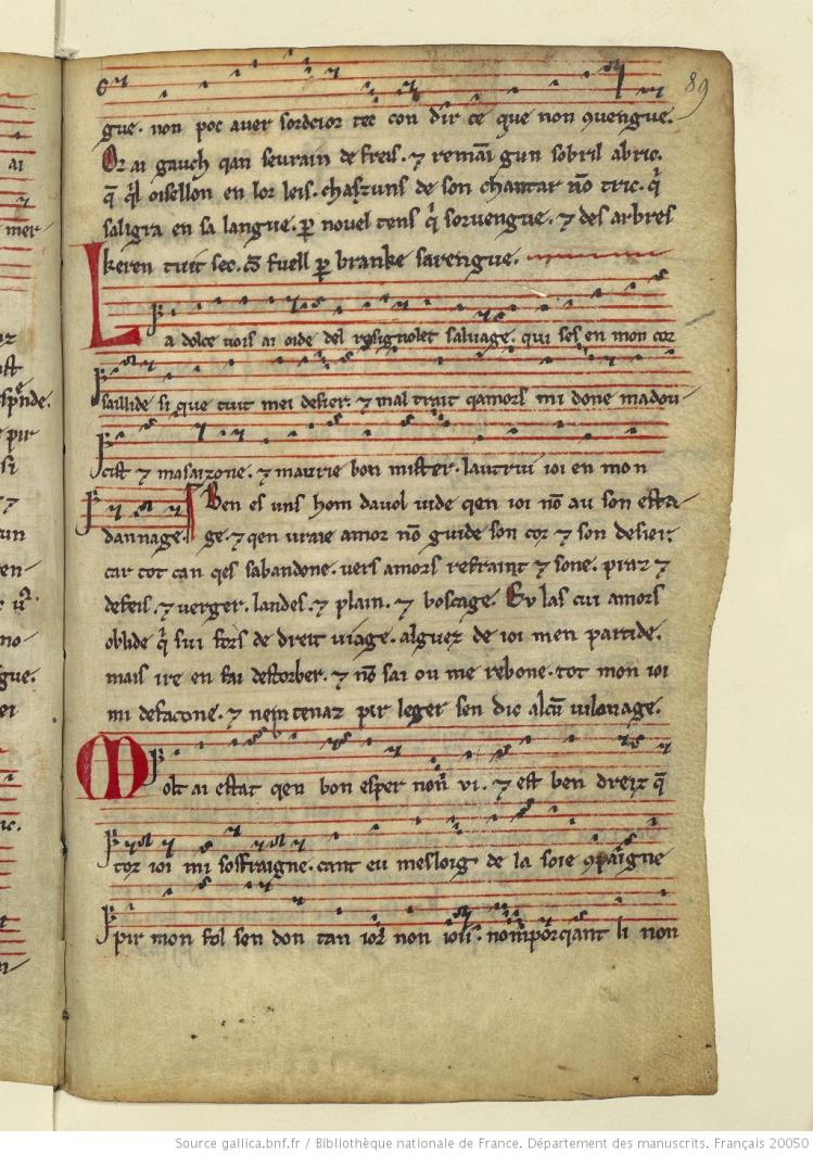 Folio 89r bnf fr 20050 bdev