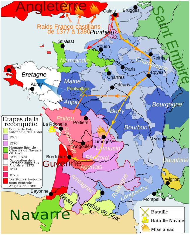 Guerre cent ans 1380